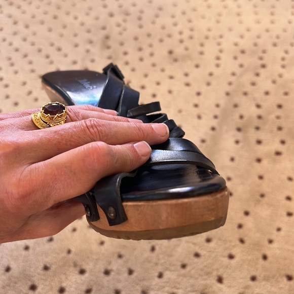 Chloe Strappy Wedge Sandals - Picture 11 of 11